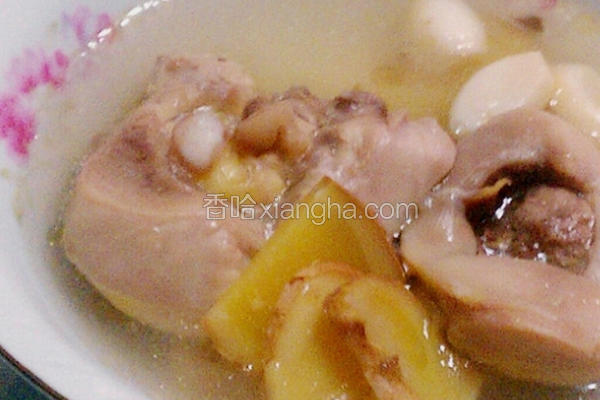蒜姜鸡汤
