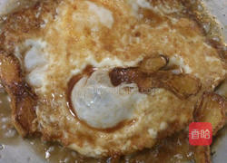 麻油煎蛋的做法图解4