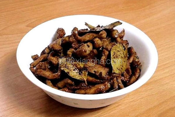肉桂炒猪丝