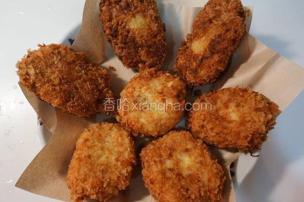 起司玉米蛋可乐饼