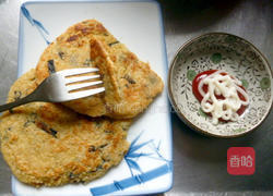 海苔豆渣煎饼的做法图解10