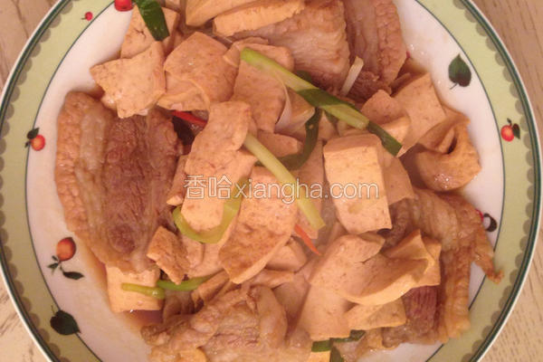 豆干肉片