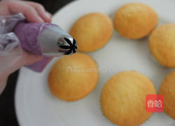 紫薯杯子蛋糕的做法图解8