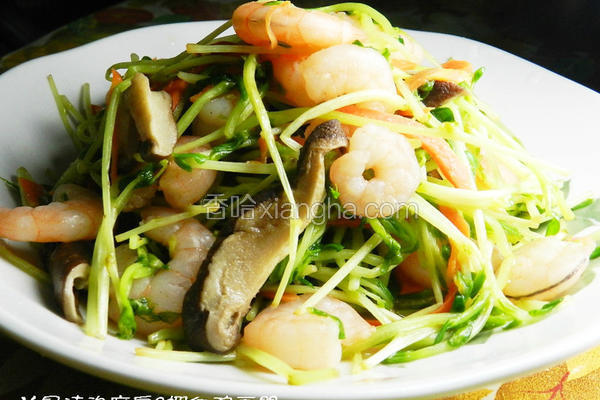 虾仁豌豆婴