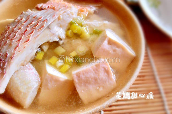 味噌鲜鱼汤