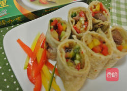 绿咖哩羊肉卷的做法图解5