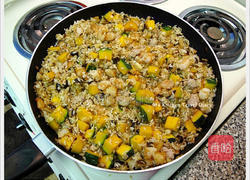 南瓜香香饭的做法图解5