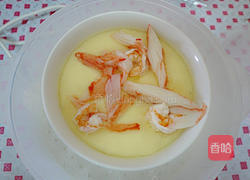 虾仁蟹肉蒸蛋的做法图解3
