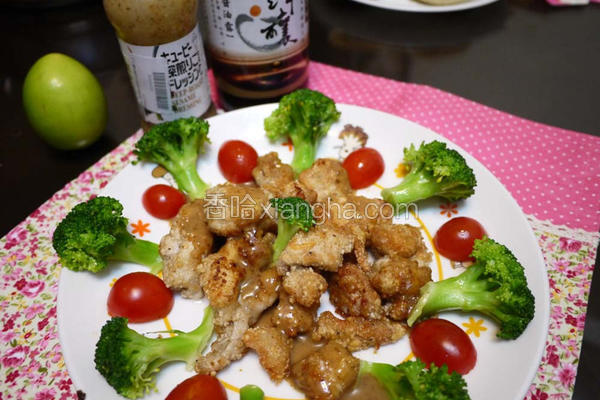 麻酱凉拌鸡丁
