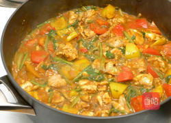 甜椒咖哩鸡丼的做法图解5