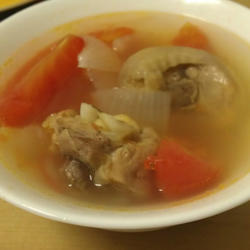 洋葱鸡肉番茄汤的做法[图]