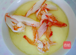 虾仁蟹肉蒸蛋的做法图解4