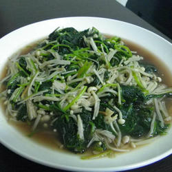金针菇红苋菜的做法[图]