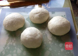 圣诞节花圈面包的做法图解1