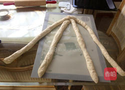 圣诞节花圈面包的做法图解2