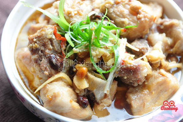 味噌豆鼓排骨