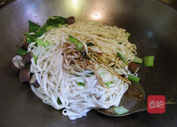 家常炒面的做法图解7