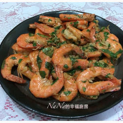 奶油蒜香虾的做法[图]