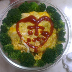 蔬食蛋包饭的做法[图]