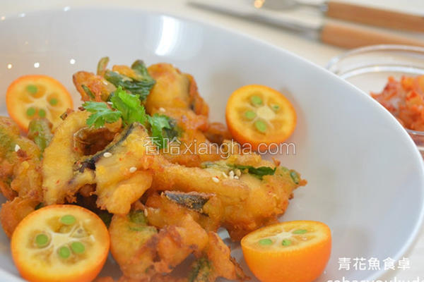 泡菜鲭鱼天妇罗