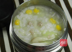 皮蛋瘦肉粥的做法图解7