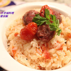 蒜香番茄饭的做法[图]