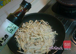 酱烧双菇的做法图解4