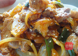 韩式辣炒猪肉的做法图解1