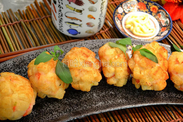 香酥吐司炸虾丸