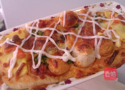 桂冠火锅料披萨的做法图解14