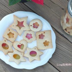 彩绘玻璃饼干的做法[图]