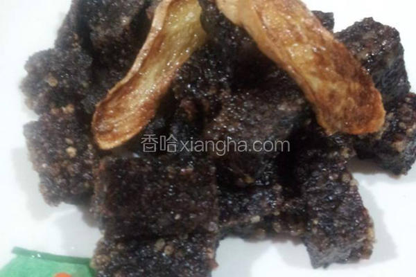 香酥猪血糕