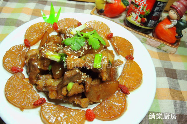 红烧萝卜炖肉