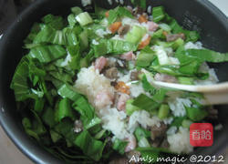 剩菜变成上海菜饭的做法图解5