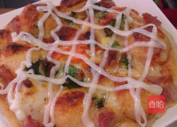 桂冠火锅料披萨的做法图解12