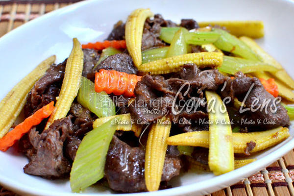 家常炒牛肉片