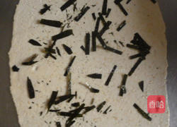 豆渣海苔金丝饼的做法图解4