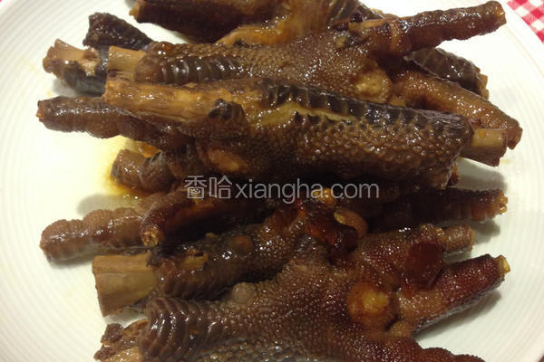 台式卤鸡脚