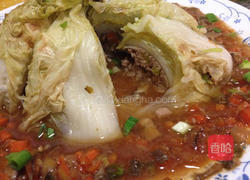 白菜封肉的做法图解11