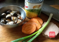 南瓜盅蛤蛎浓汤的做法图解2