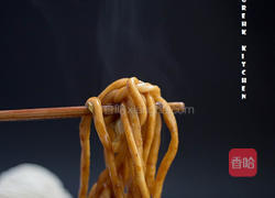 上海炒粗面的做法图解4