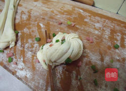 火腿香葱花卷的做法图解11