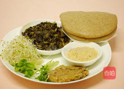 全麦刈包的做法图解1