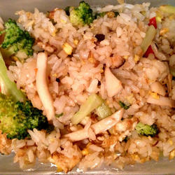 蔬食蛋炒饭的做法[图]