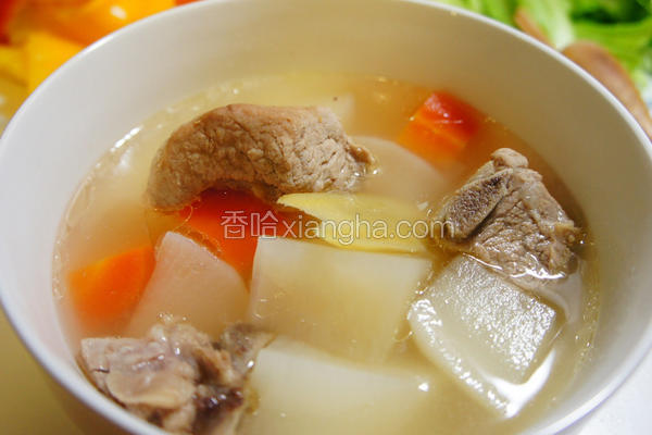 萝卜排骨汤