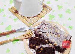 巧克力核桃蛋糕的做法图解7