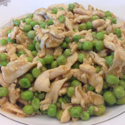 鸡丝豌豆的做法[图]