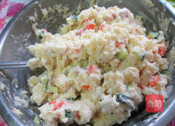 马铃薯起司沙拉的做法图解3