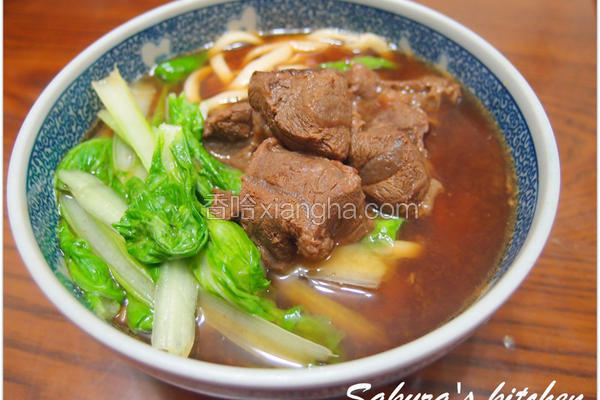 红烧牛肉面