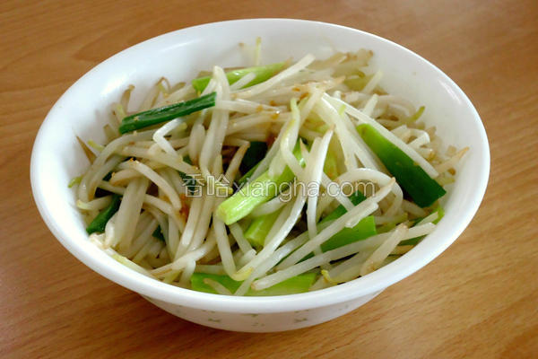家常炒豆芽